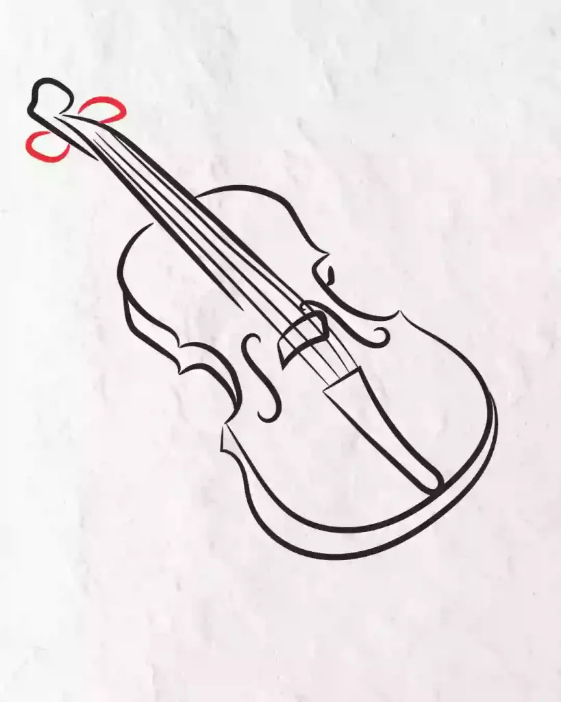 Step-by-Step Guide: How to Draw a Violin Easily Step-by-Step Guide: How to Draw a Violin Easily