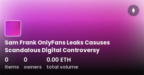 5 Secrets to Sam Frank's OnlyFans Success