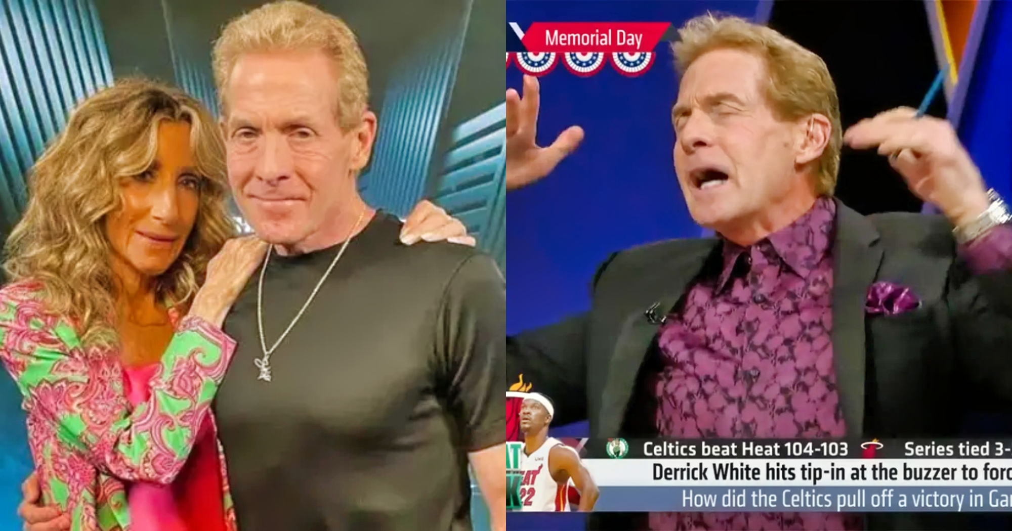 Skip Bayless Wife Unhappy With His Nba Playoffs Behavior Skip Bayless Wife Unhappy With His Nba Playoffs Behavior